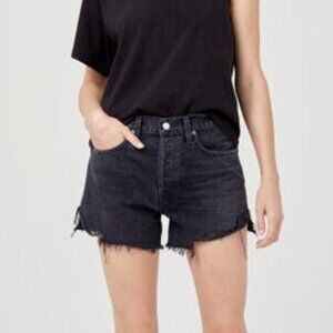 Agolde Parker Long Vintage Shorts - Trance